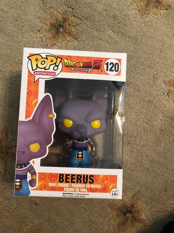 metallic beerus funko pop